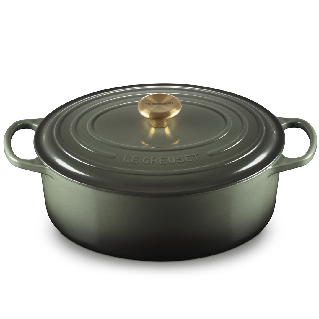 Kookpunt Le Creuset Signature Braadpan Ovaal 31cm Thyme 1